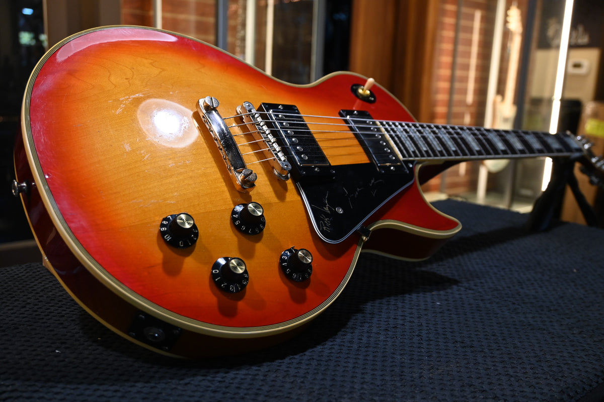 Greco EG800C "Lawsuit" LP Style 1981 - Cherry Sunburst Guitar #4982