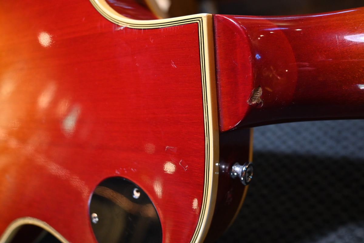 Greco EG800C "Lawsuit" LP Style 1981 - Cherry Sunburst Guitar #4982