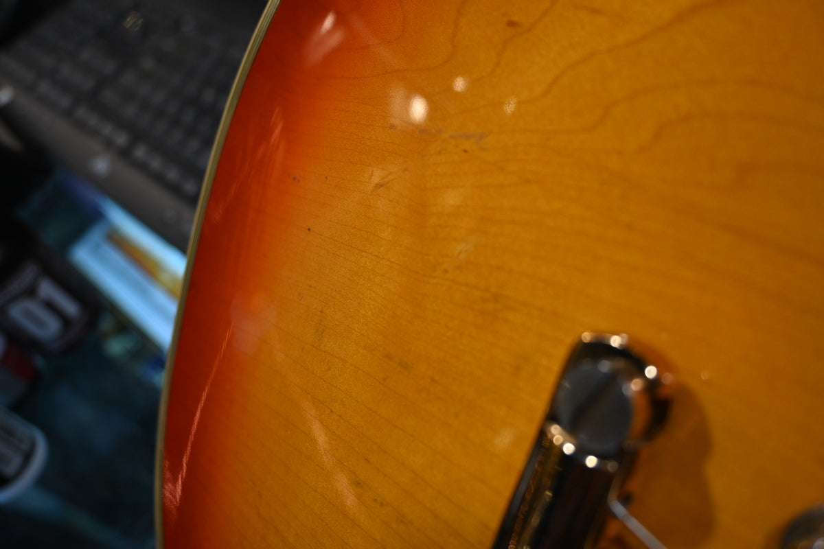 Greco EG800C "Lawsuit" LP Style 1981 - Cherry Sunburst Guitar #4982