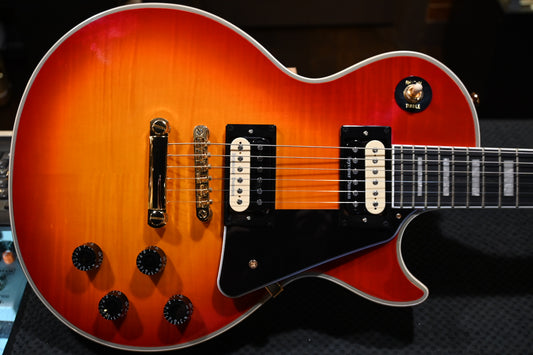 Epiphone Les Paul Custom w/ Seymour Duncan Pearly Gates 2025 - Heritage Cherry Sunburst Guitar #7118