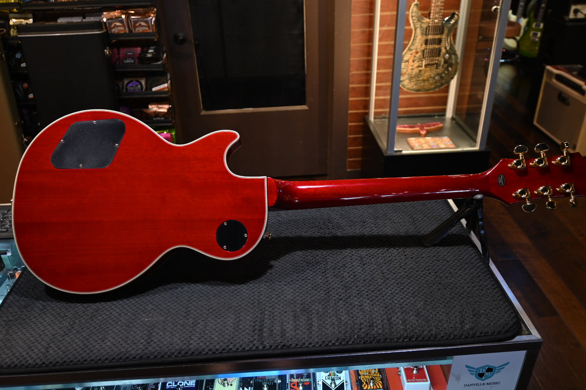 Epiphone Les Paul Custom w/ Seymour Duncan Pearly Gates 2025 - Heritage Cherry Sunburst Guitar #7118