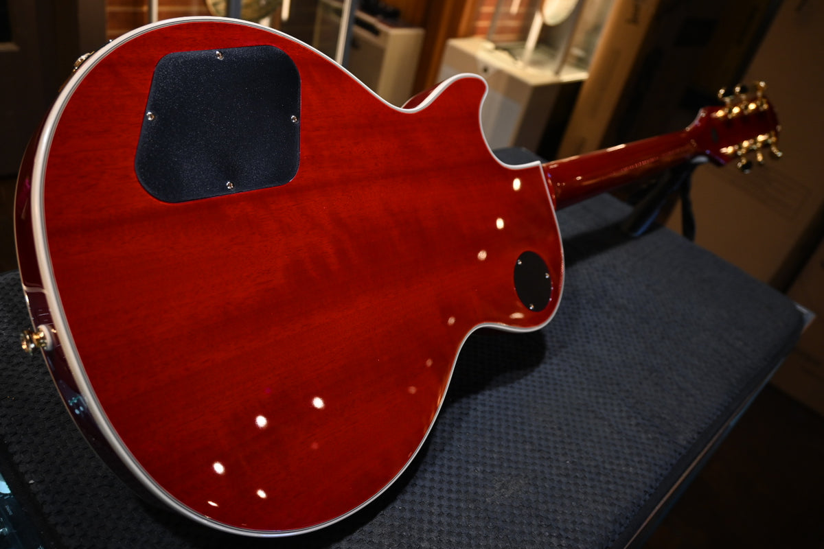 Epiphone Les Paul Custom w/ Seymour Duncan Pearly Gates 2025 - Heritage Cherry Sunburst Guitar #7118