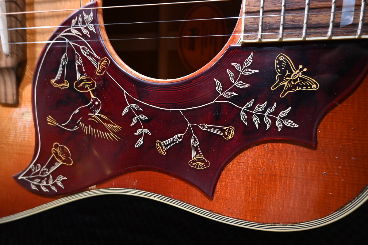 Gibson Custom Shop 1960 Hummingbird Heavy Aged - Washed Cherry Sunburst Guitar #6040