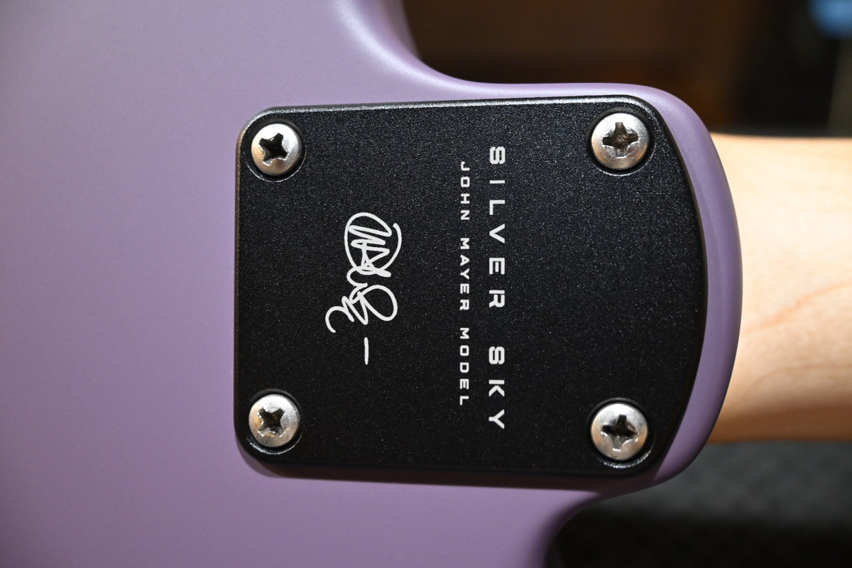 PRS Silver Sky - Black Plum Satin Guitar #5202