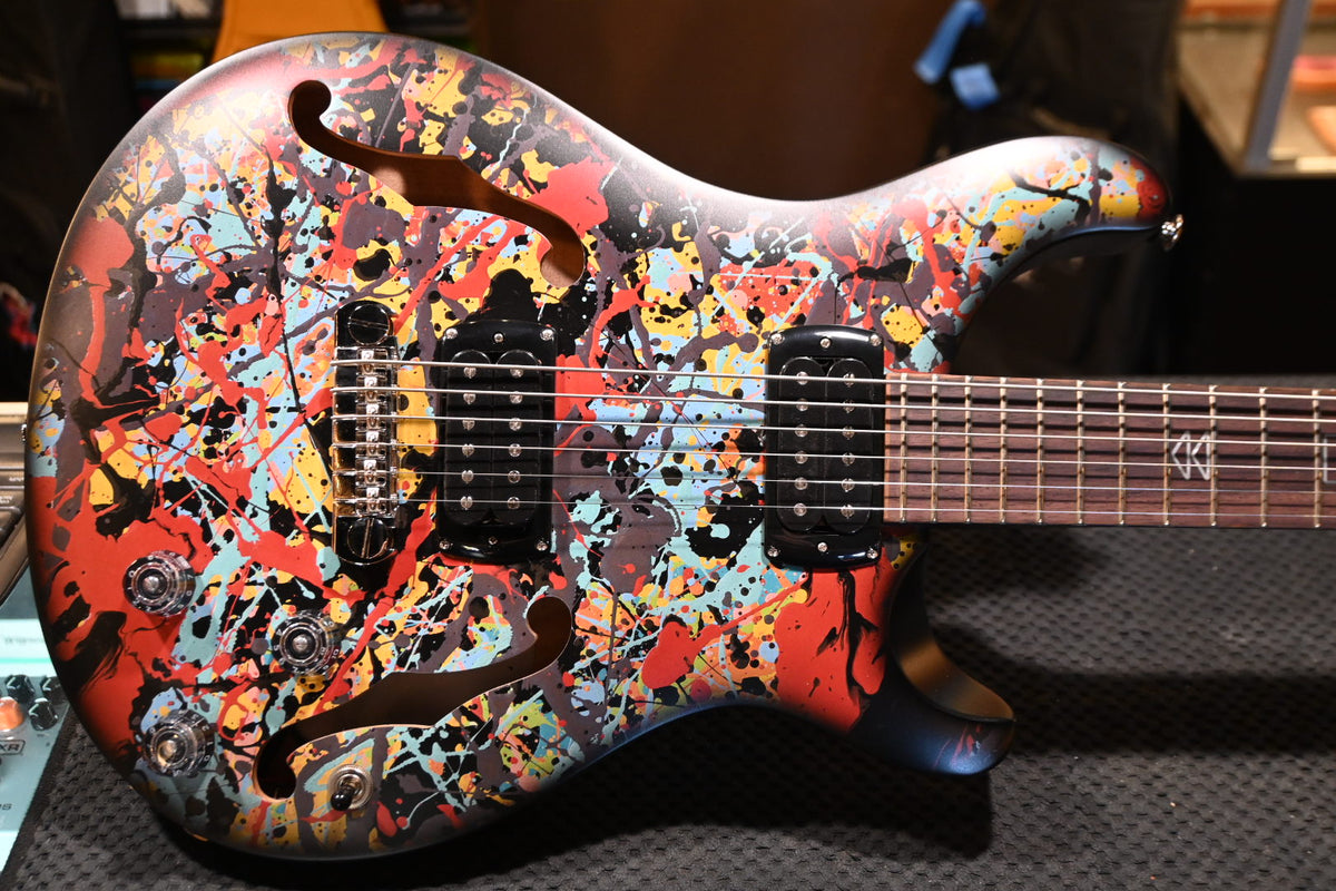 PRS SE Ed Sheeran Hollowbody I Baritone Limited Edition - Cosmic Splash Guitar #0997