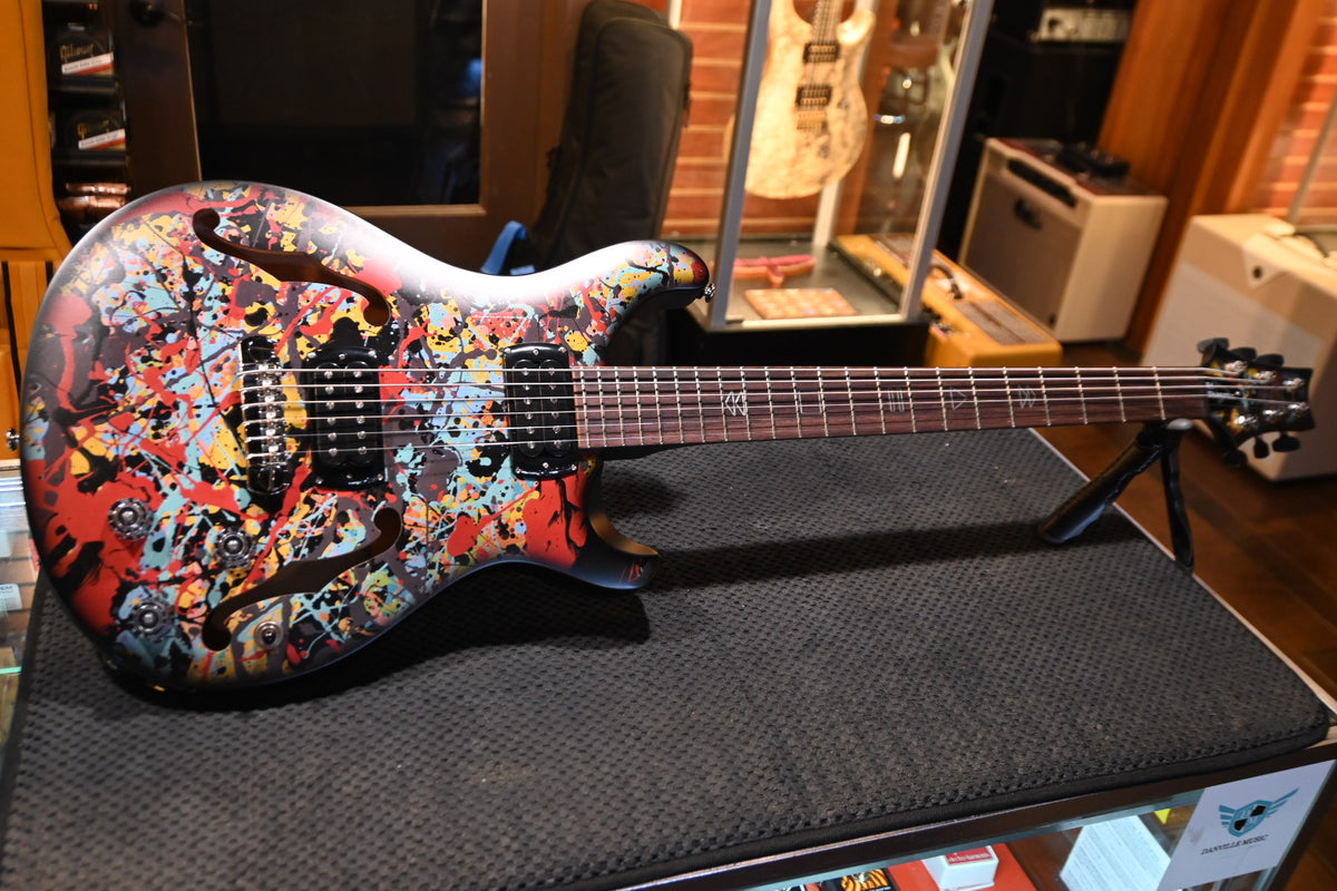 PRS SE Ed Sheeran Hollowbody I Baritone Limited Edition - Cosmic Splash Guitar #0997