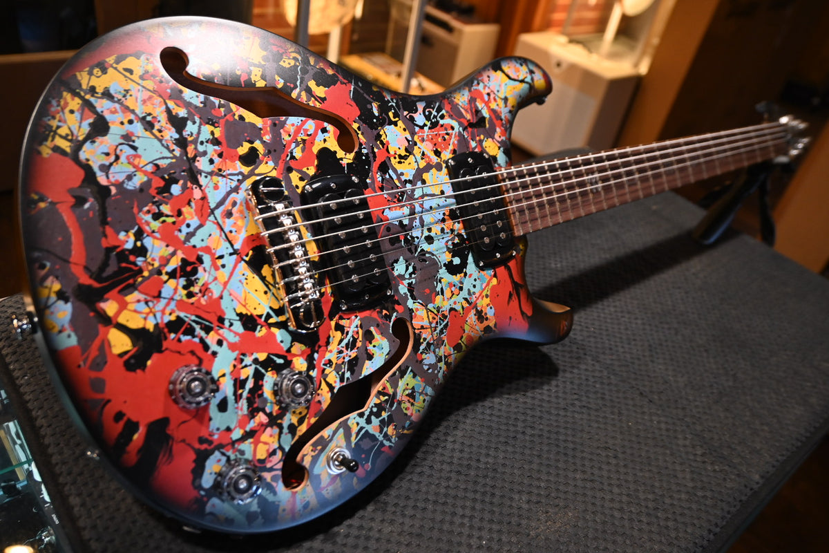 PRS SE Ed Sheeran Hollowbody I Baritone Limited Edition - Cosmic Splash Guitar #0997