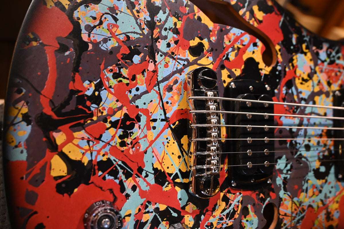PRS SE Ed Sheeran Hollowbody I Baritone Limited Edition - Cosmic Splash Guitar #0997