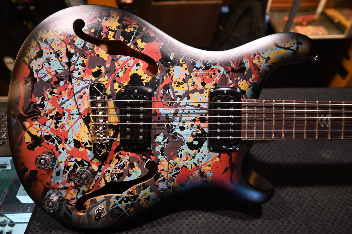 PRS SE Ed Sheeran Hollowbody I Baritone Limited Edition - Cosmic Splash Guitar #7629