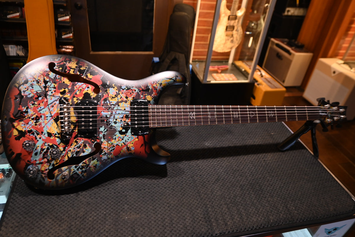 PRS SE Ed Sheeran Hollowbody I Baritone Limited Edition - Cosmic Splash Guitar #7629