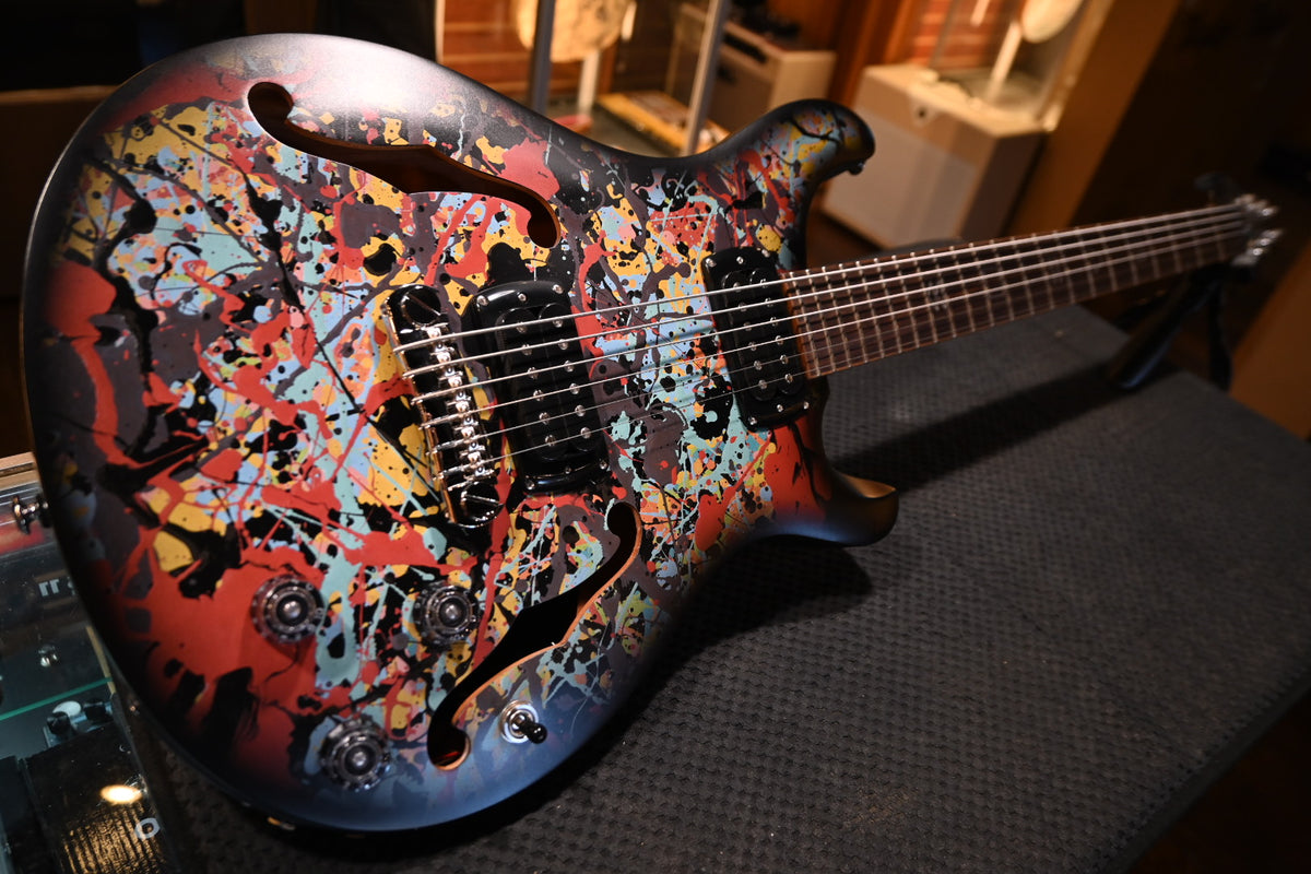 PRS SE Ed Sheeran Hollowbody I Baritone Limited Edition - Cosmic Splash Guitar #7629