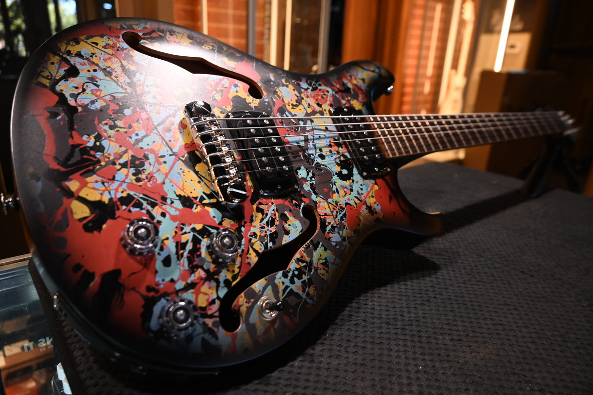 PRS SE Ed Sheeran Hollowbody I Baritone Limited Edition - Cosmic Splash Guitar #7629