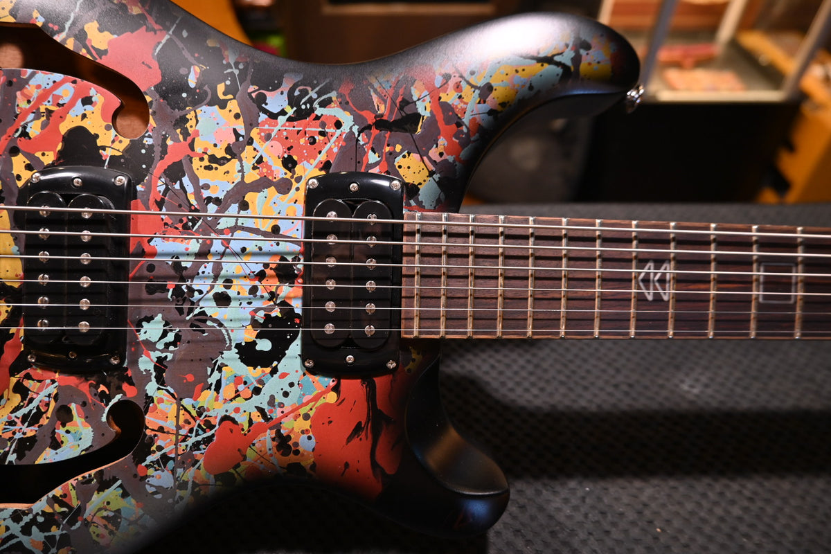 PRS SE Ed Sheeran Hollowbody I Baritone Limited Edition - Cosmic Splash Guitar #7629