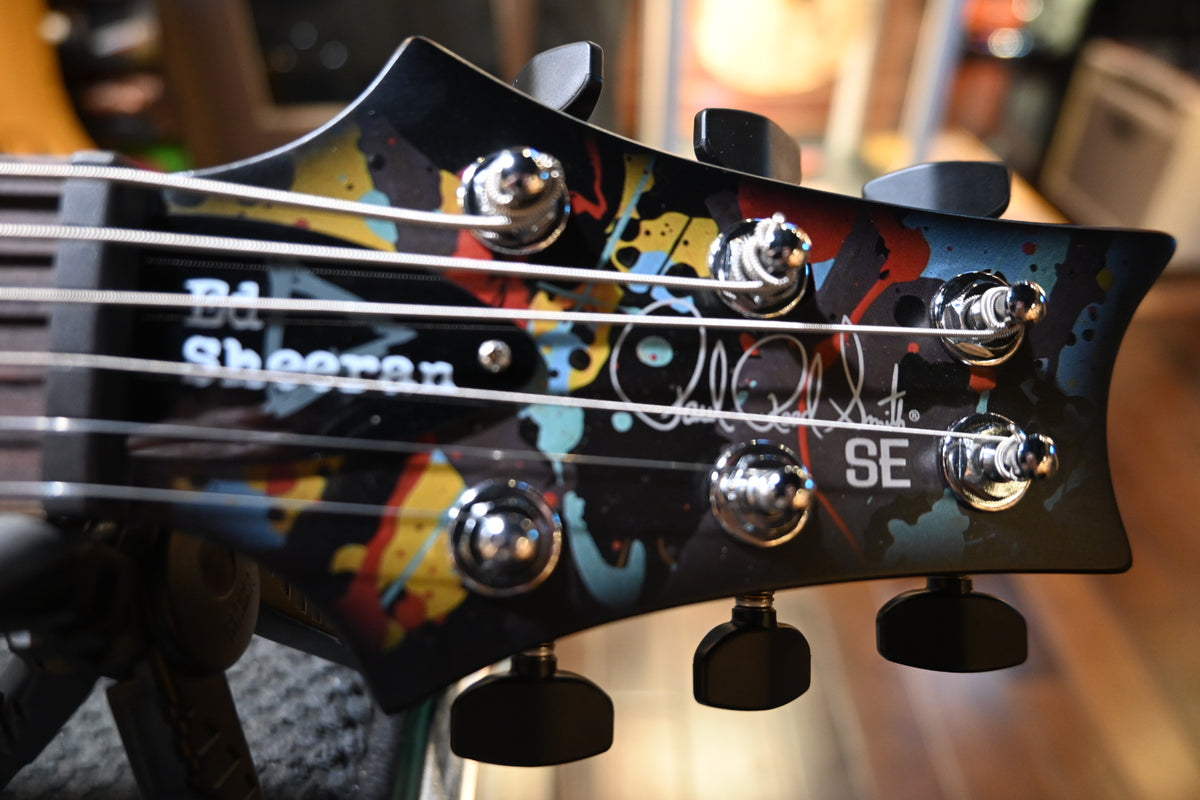 PRS SE Ed Sheeran Hollowbody I Baritone Limited Edition - Cosmic Splash Guitar #7629