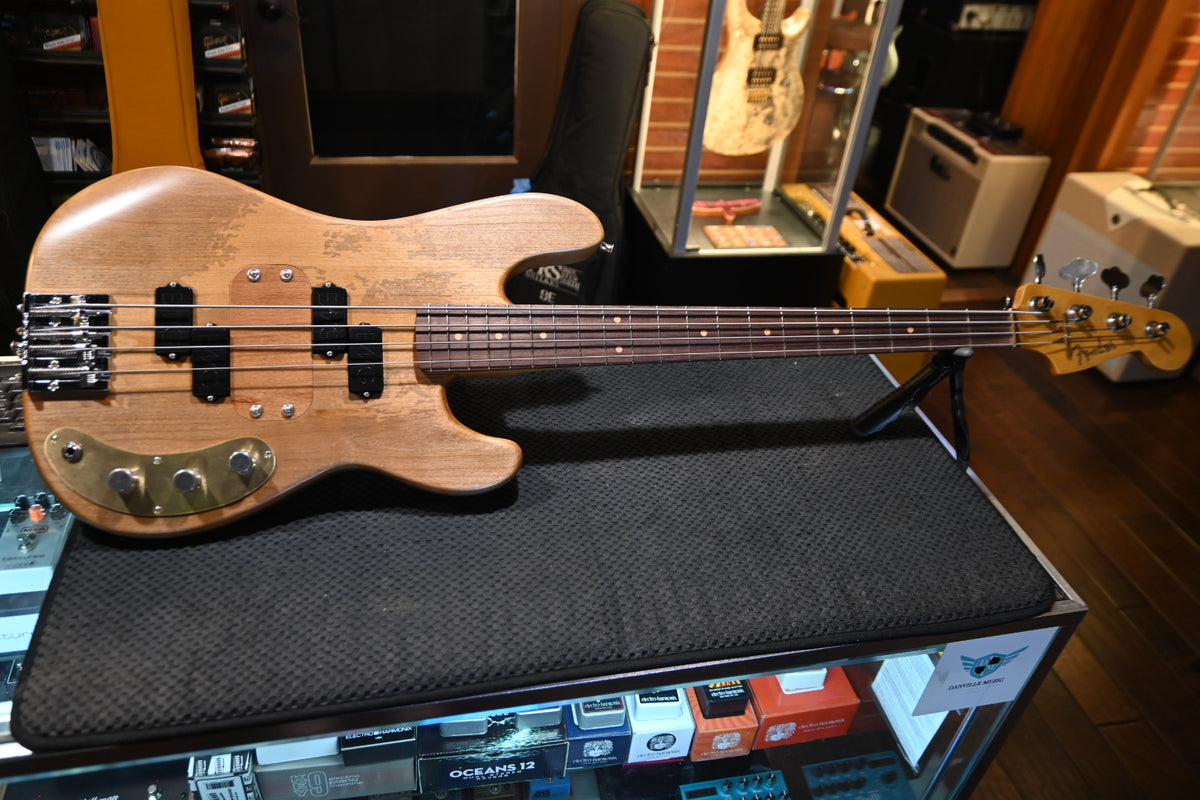 Fender Lee Sklar Precision Bass - Aged Natural Bass #47LS