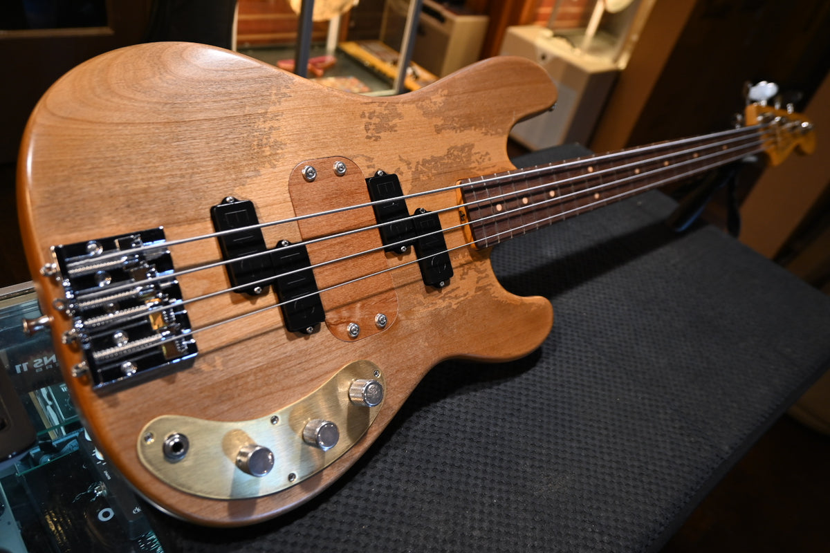 Fender Lee Sklar Precision Bass - Aged Natural Bass #47LS