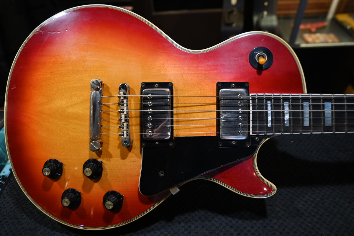 Gibson Les Paul Custom 1971 - Chery Sunburst Guitar #6845