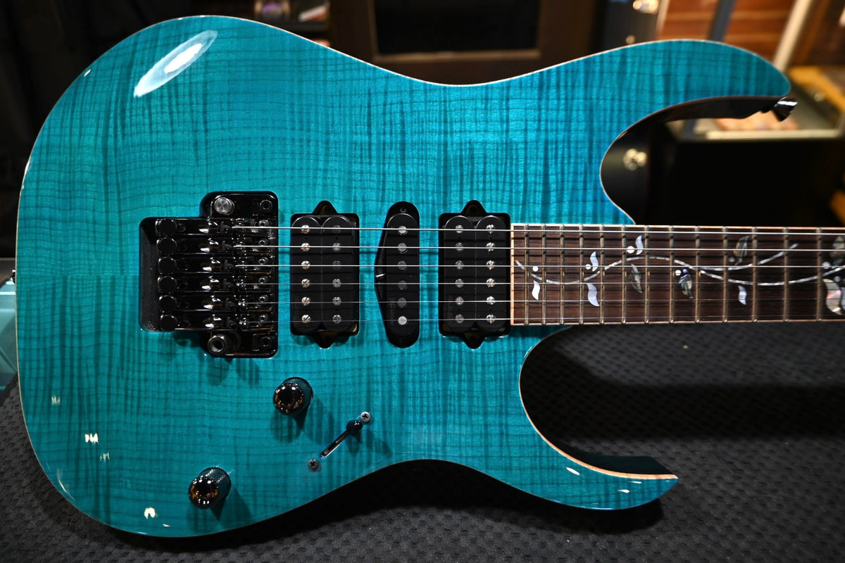 Ibanez J Custom RG8570Z 2019 - Chrysocolla Guitar #0675