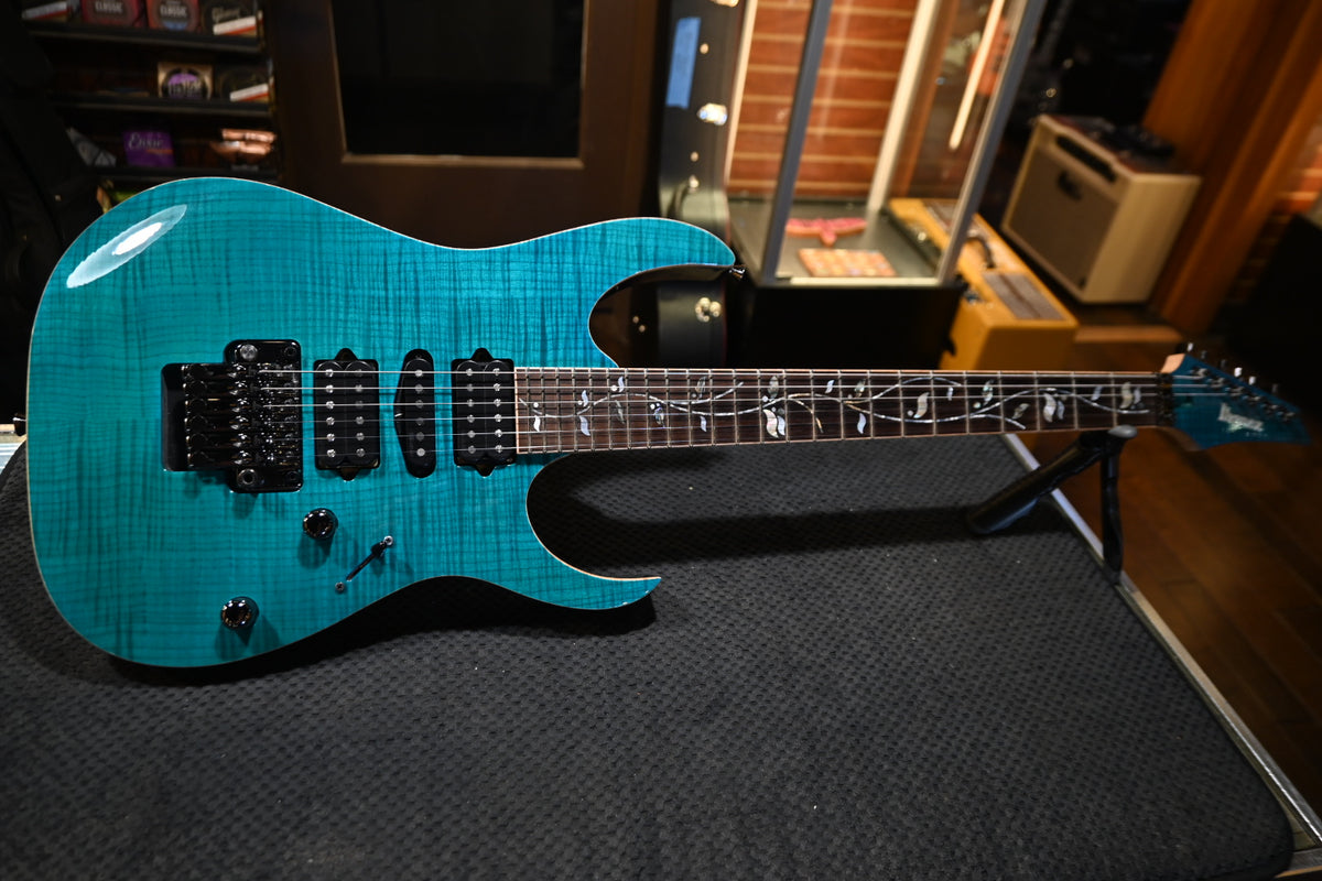 Ibanez J Custom RG8570Z 2019 - Chrysocolla Guitar #0675