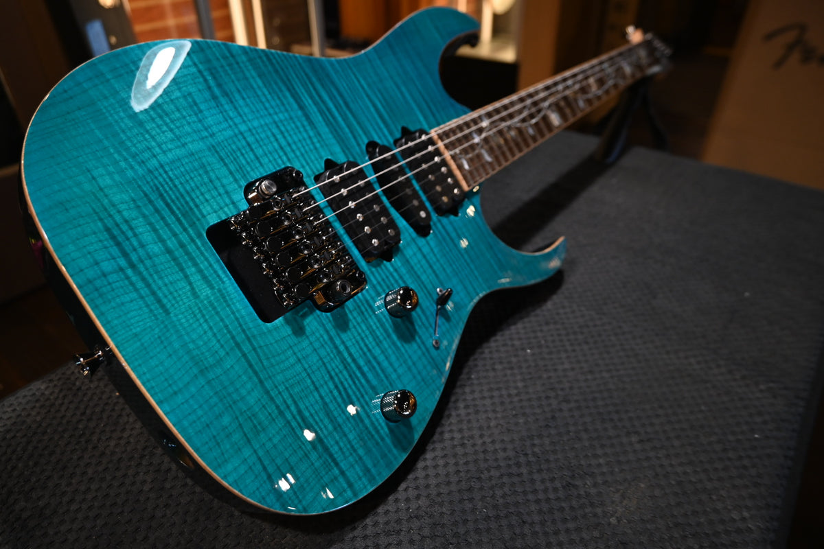 Ibanez J Custom RG8570Z 2019 - Chrysocolla Guitar #0675