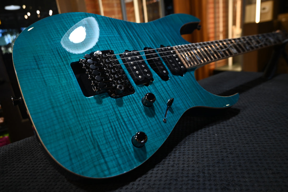 Ibanez J Custom RG8570Z 2019 - Chrysocolla Guitar #0675