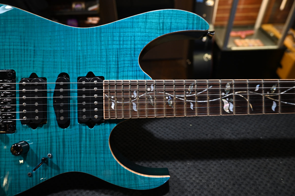 Ibanez J Custom RG8570Z 2019 - Chrysocolla Guitar #0675