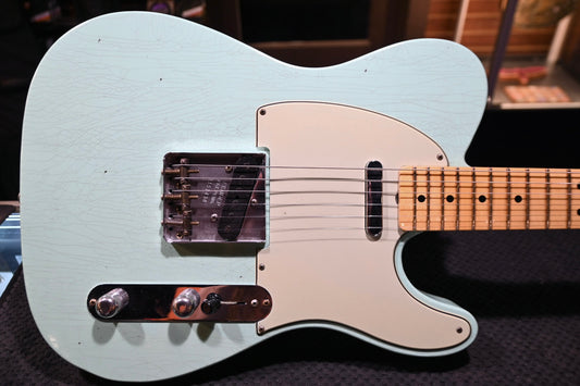 Fender Custom Shop 1952 Telecaster Journeyman - Surf Green Guitar #1498 - Danville Music