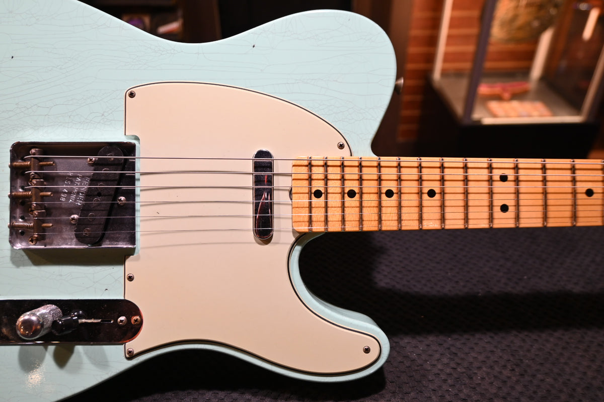 Fender Custom Shop 1952 Telecaster Journeyman - Surf Green Guitar #1498 - Danville Music