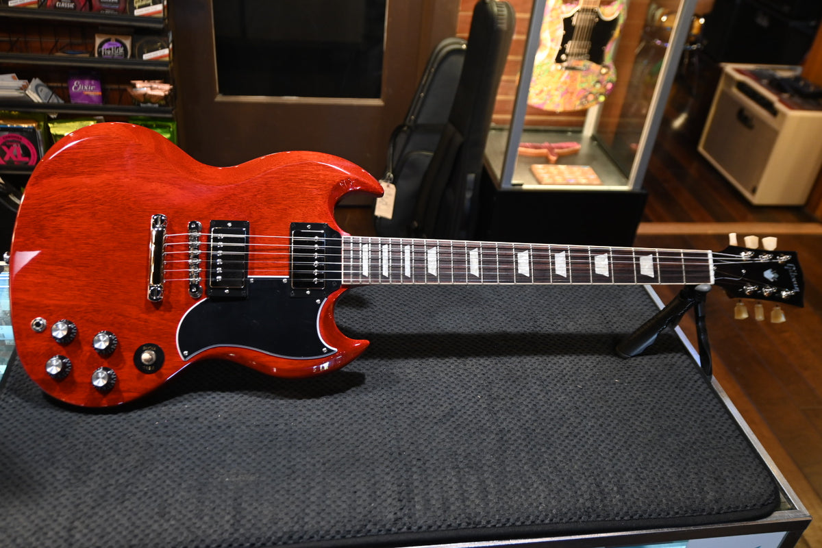 Gibson SG Standard '61 Stop Bar - Vintage Cherry Guitar #0244 - Danville Music