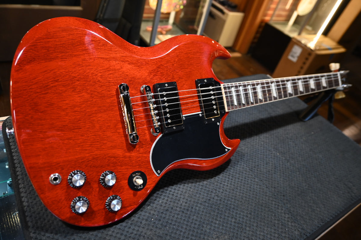 Gibson SG Standard '61 Stop Bar - Vintage Cherry Guitar #0244 - Danville Music