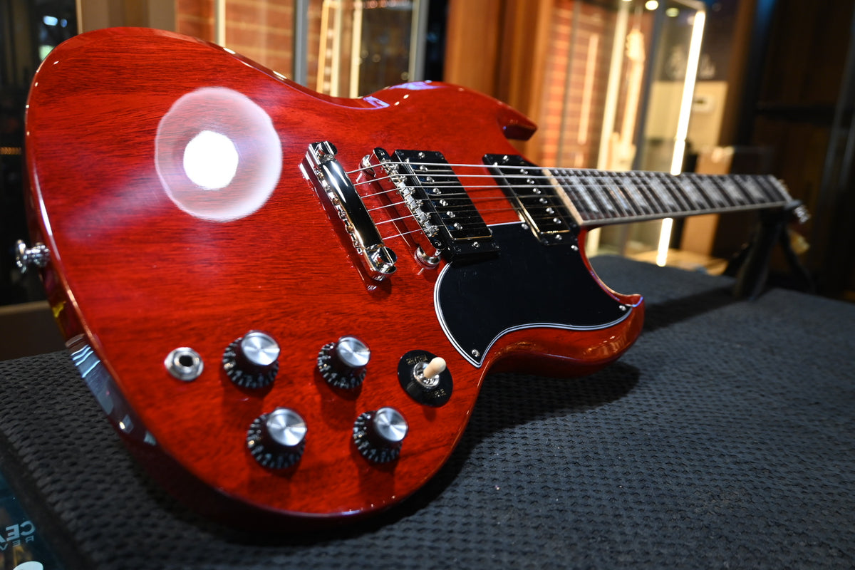Gibson SG Standard '61 Stop Bar - Vintage Cherry Guitar #0244 - Danville Music