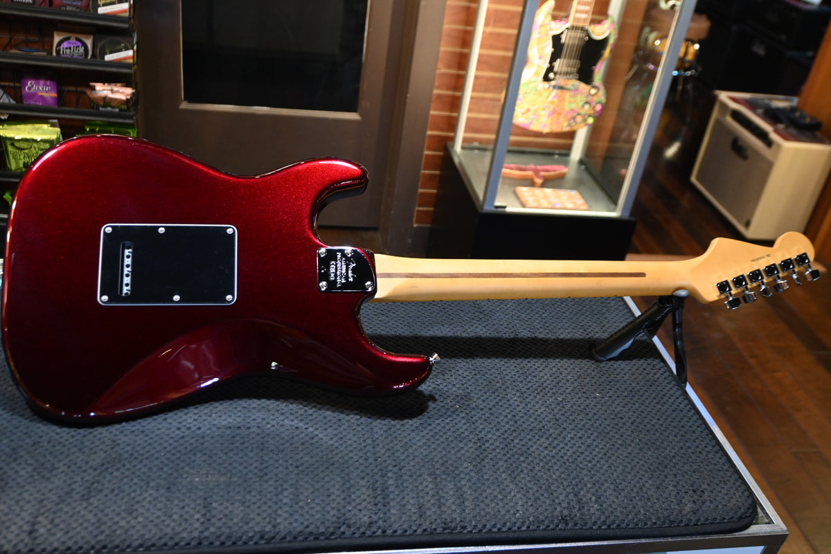 Fender American Professional Stratocaster Maple - Oxblood Guitar #2980 - Danville Music