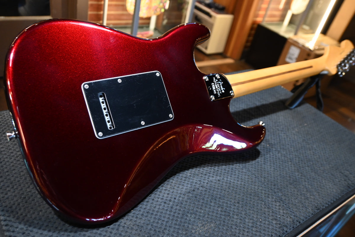 Fender American Professional Stratocaster Maple - Oxblood Guitar #2980 - Danville Music