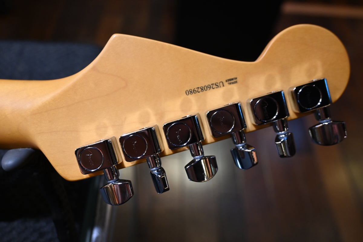 Fender American Professional Stratocaster Maple - Oxblood Guitar #2980 - Danville Music