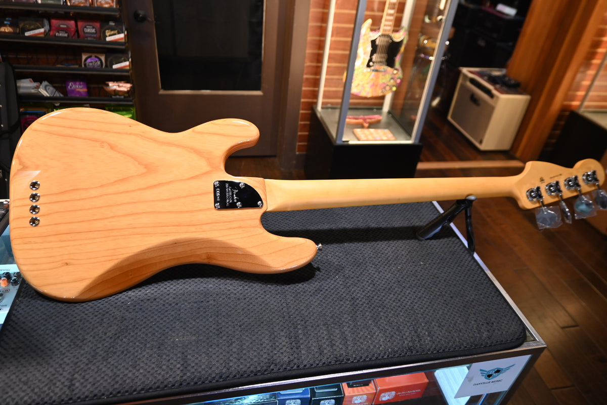 Fender American Professional Precision Bass Maple - Natural Guitar #1048 - Danville Music