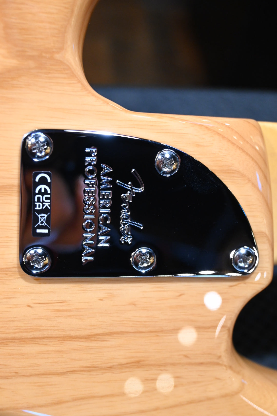 Fender American Professional Precision Bass Maple - Natural Guitar #1048 - Danville Music