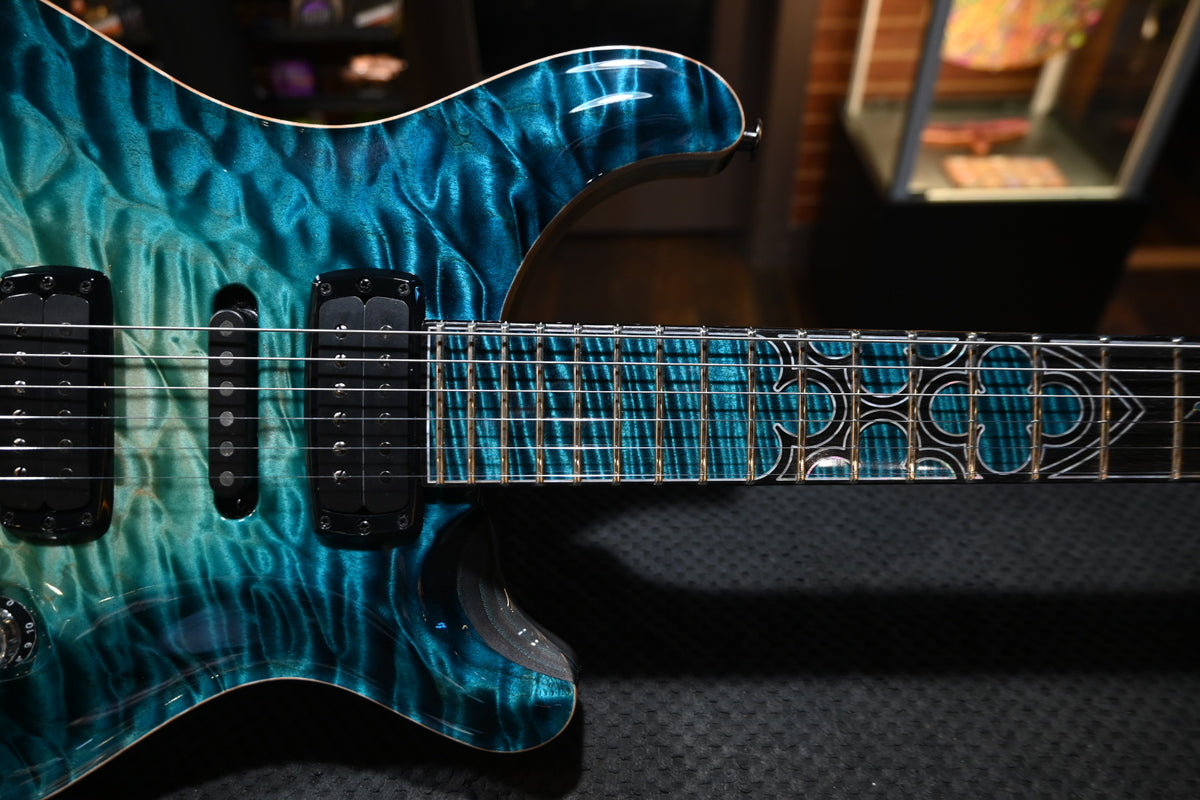 PRS Private Stock Modern Eagle V Gothic 2023 - Sub Zero Glow Guitar #10563 - Danville Music