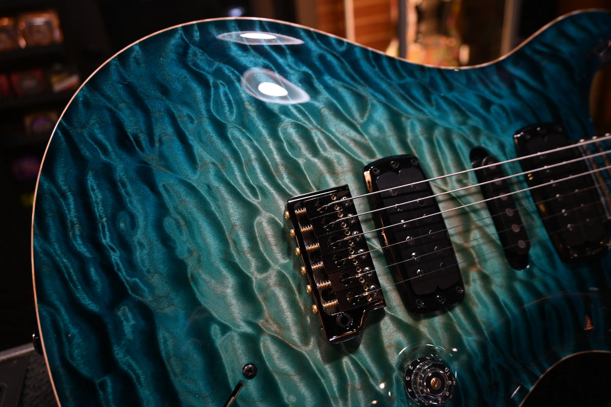PRS Private Stock Modern Eagle V Gothic 2023 - Sub Zero Glow Guitar #10563 - Danville Music