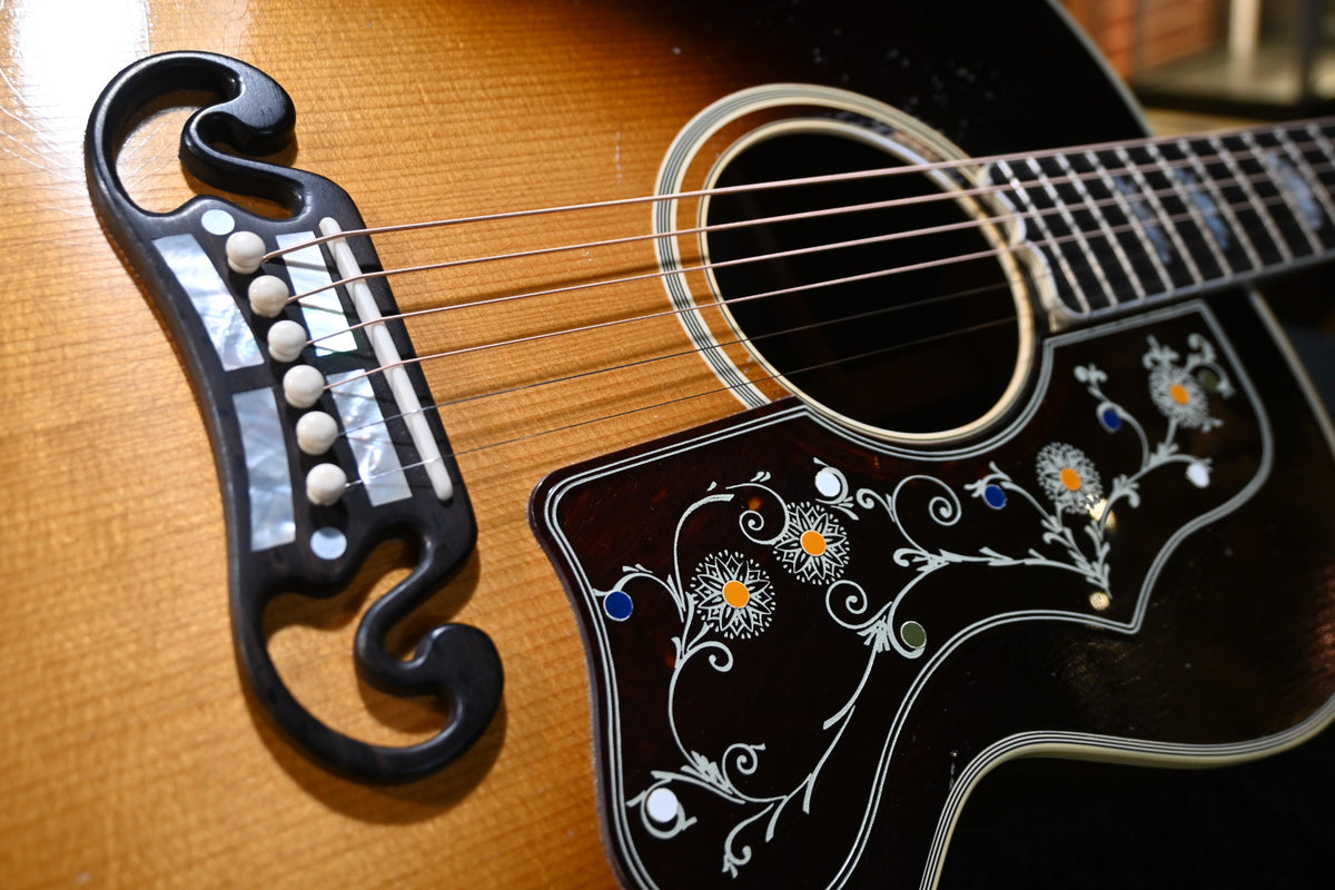 Gibson Custom Shop Pre-War SJ-200 Rosewood 2025 - Faded Vintage Sunburst Guitar #5050 - Danville Music