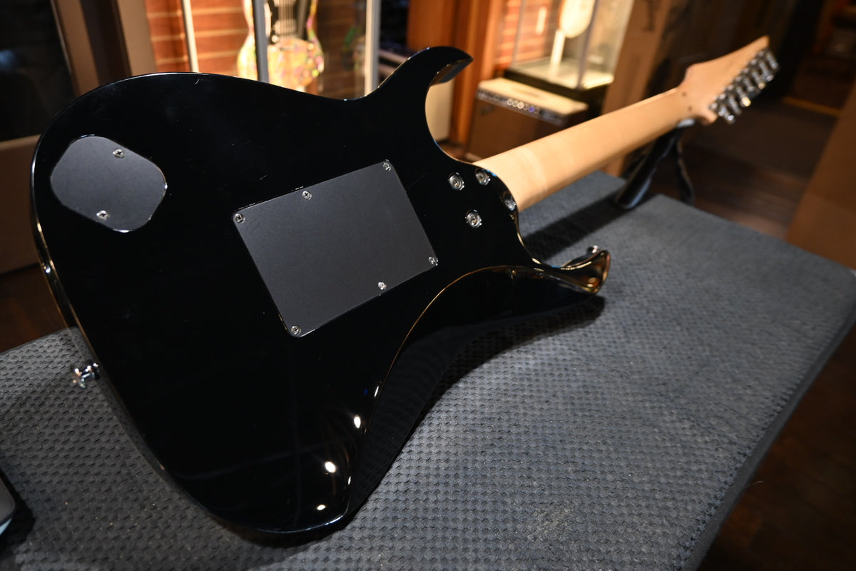 Ibanez UV777P-BK Steve Vai 1999 - Black Guitar #3196 - Danville Music