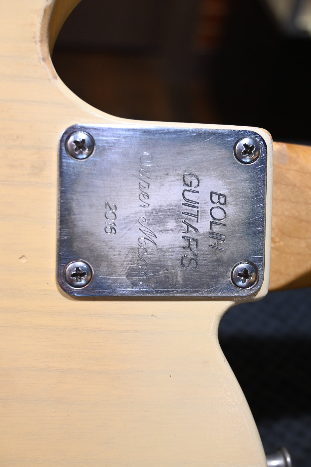 John Bolin "House of JB" Super Model - Natural Guitar #2016 - Danville Music
