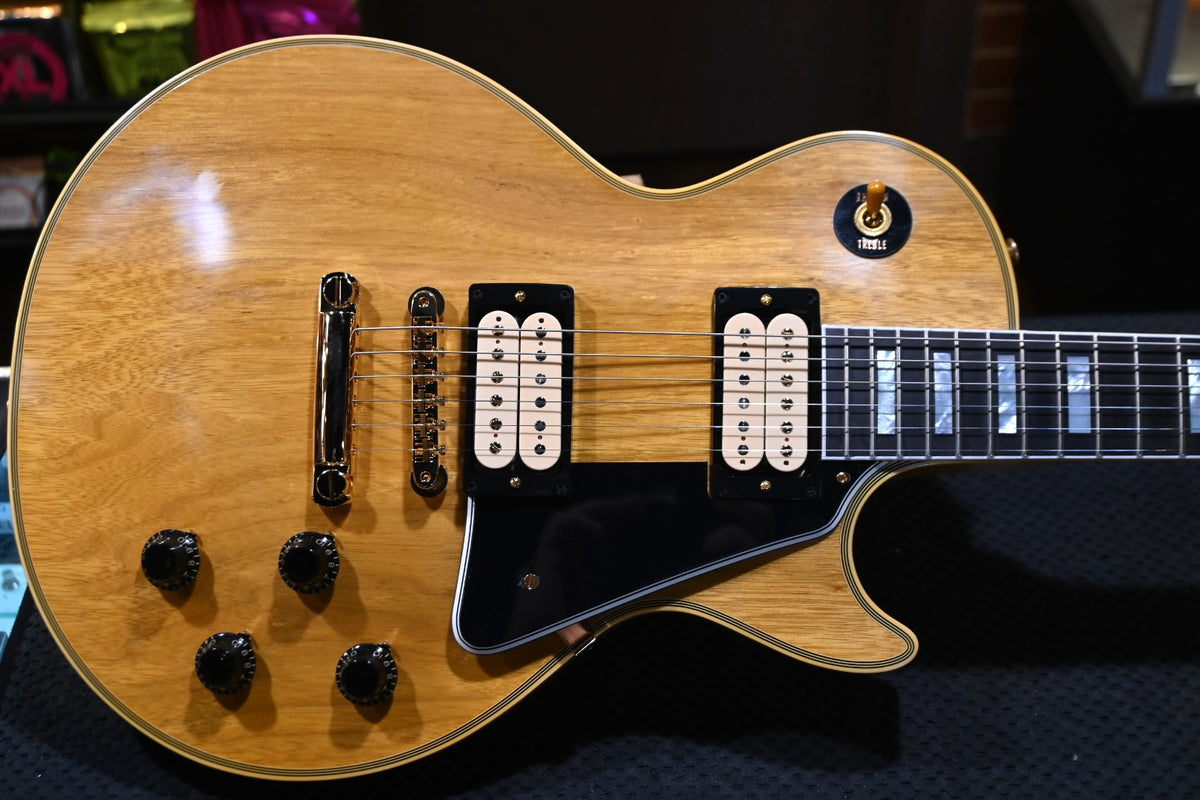 Gibson Custom Shop 1957 Les Paul Custom Reissue Korina - Antique Natural Guitar #1478 - Danville Music