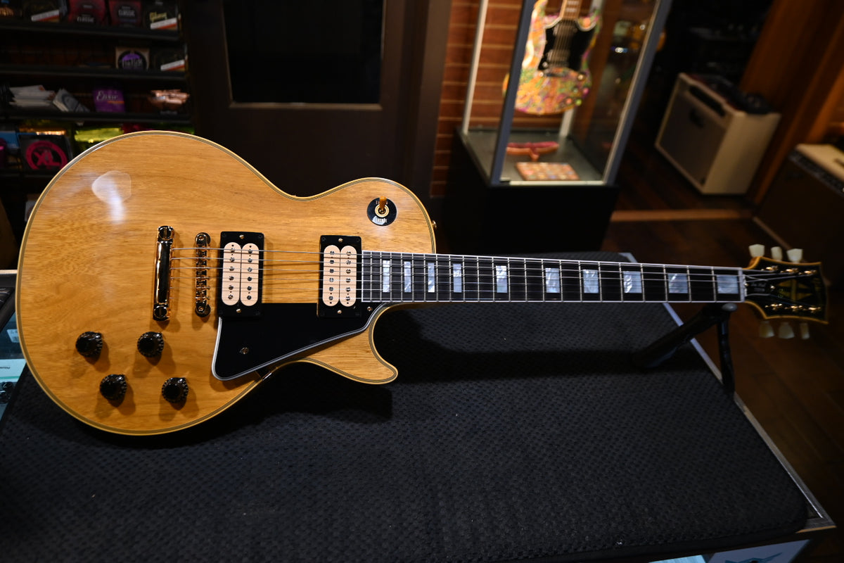 Gibson Custom Shop 1957 Les Paul Custom Reissue Korina - Antique Natural Guitar #1478 - Danville Music