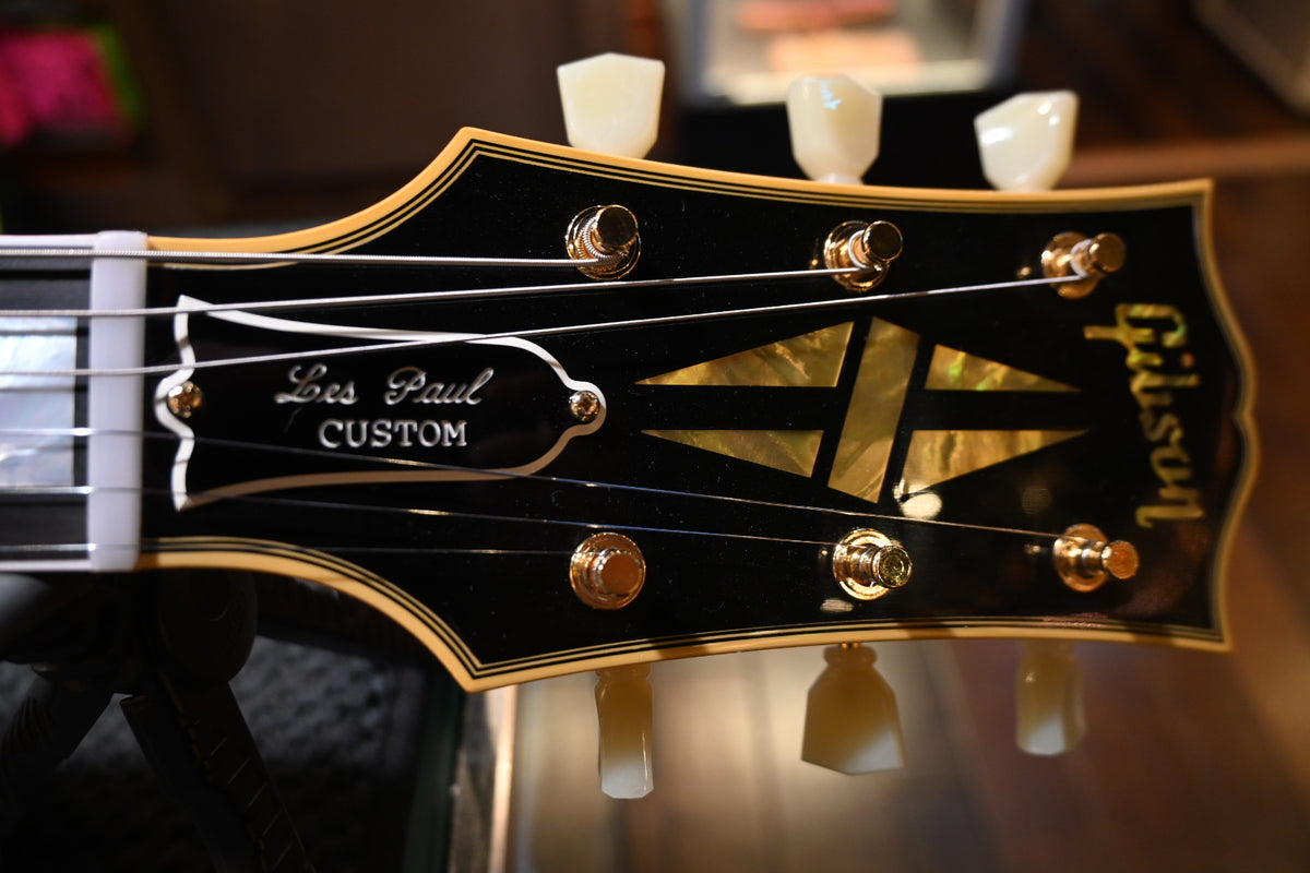 Gibson Custom Shop 1957 Les Paul Custom Reissue Korina - Antique Natural Guitar #1478 - Danville Music