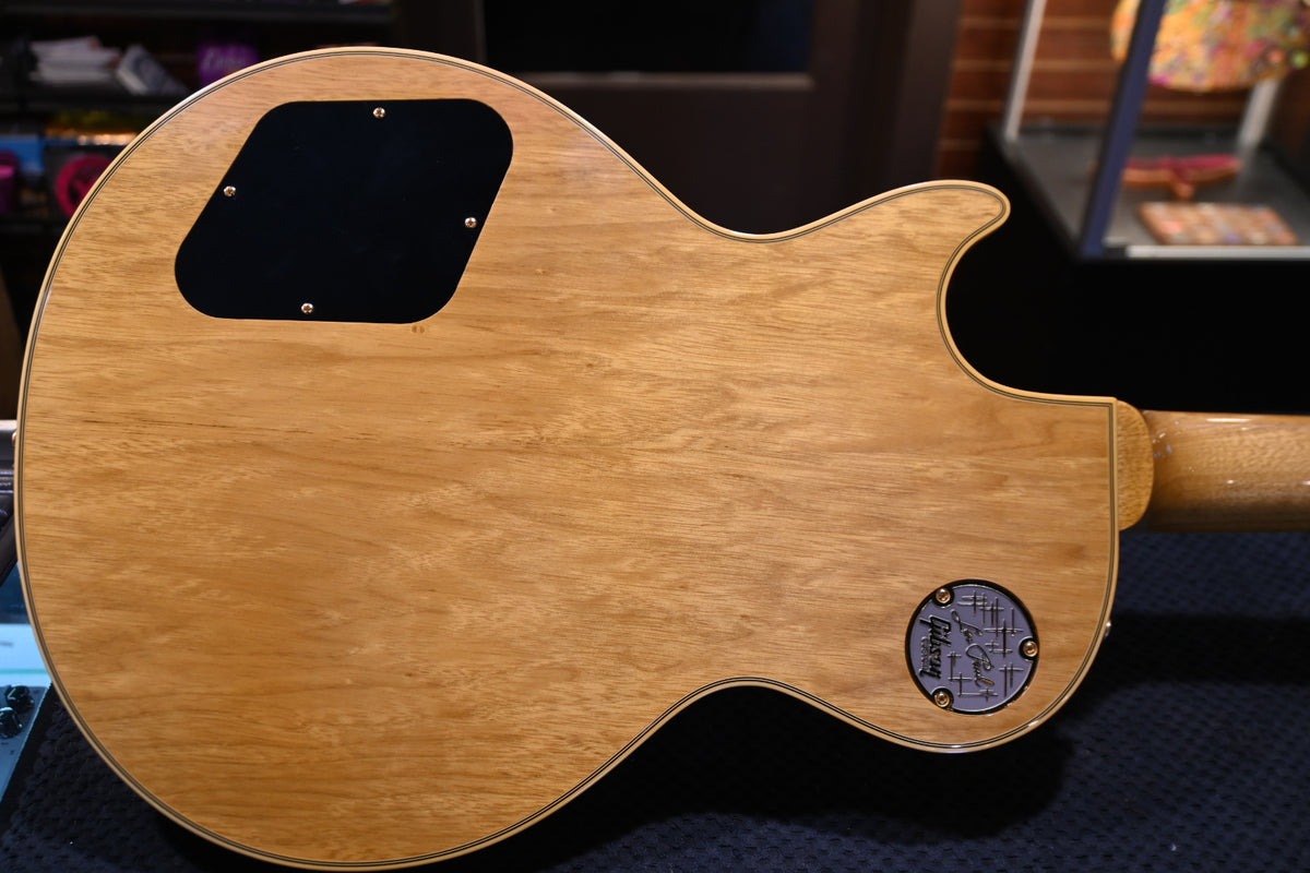 Gibson Custom Shop 1957 Les Paul Custom Reissue Korina - Antique Natural Guitar #1478 - Danville Music