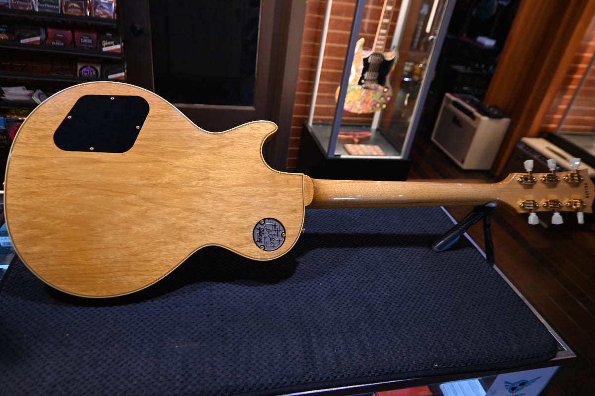 Gibson Custom Shop 1957 Les Paul Custom Reissue Korina - Antique Natural Guitar #1478 - Danville Music