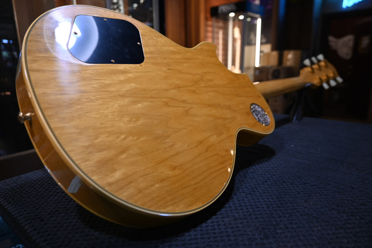 Gibson Custom Shop 1957 Les Paul Custom Reissue Korina - Antique Natural Guitar #1478 - Danville Music
