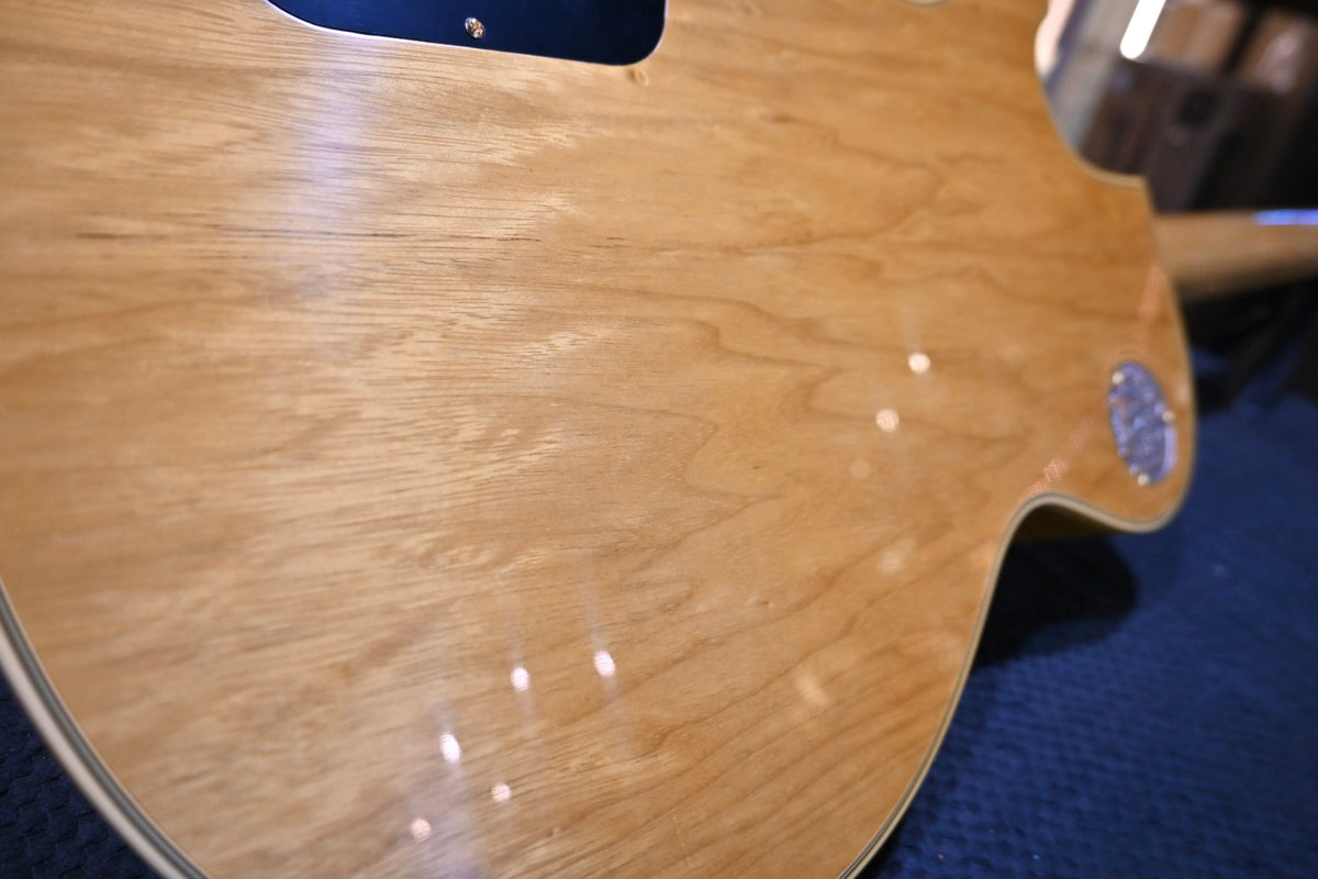 Gibson Custom Shop 1957 Les Paul Custom Reissue Korina - Antique Natural Guitar #1478 - Danville Music