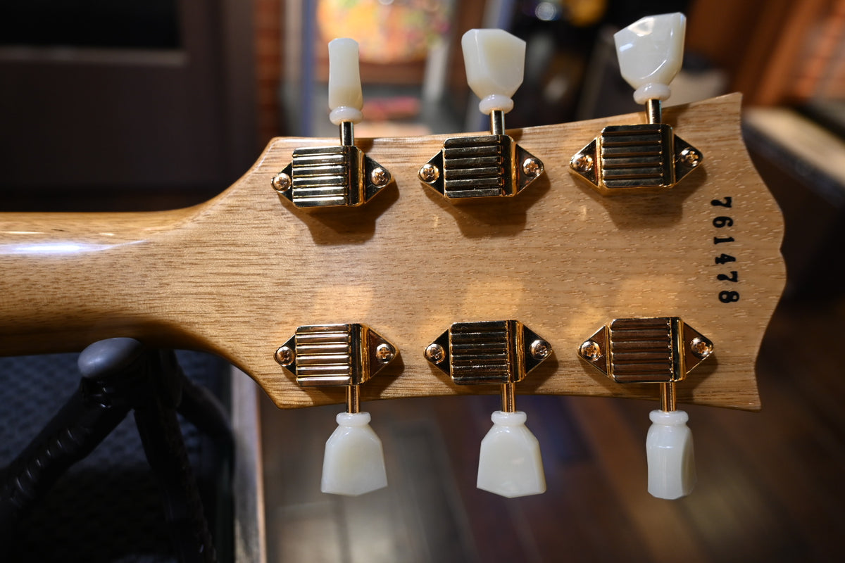 Gibson Custom Shop 1957 Les Paul Custom Reissue Korina - Antique Natural Guitar #1478 - Danville Music