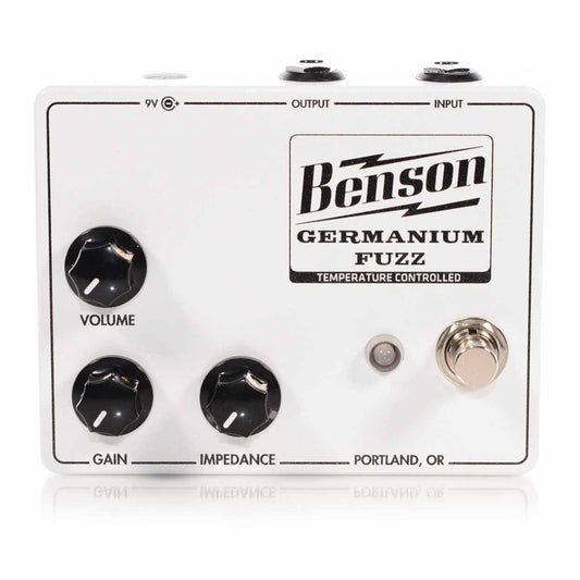 Benson Amps Germanium Fuzz Solar White Effect Pedal - Danville Music